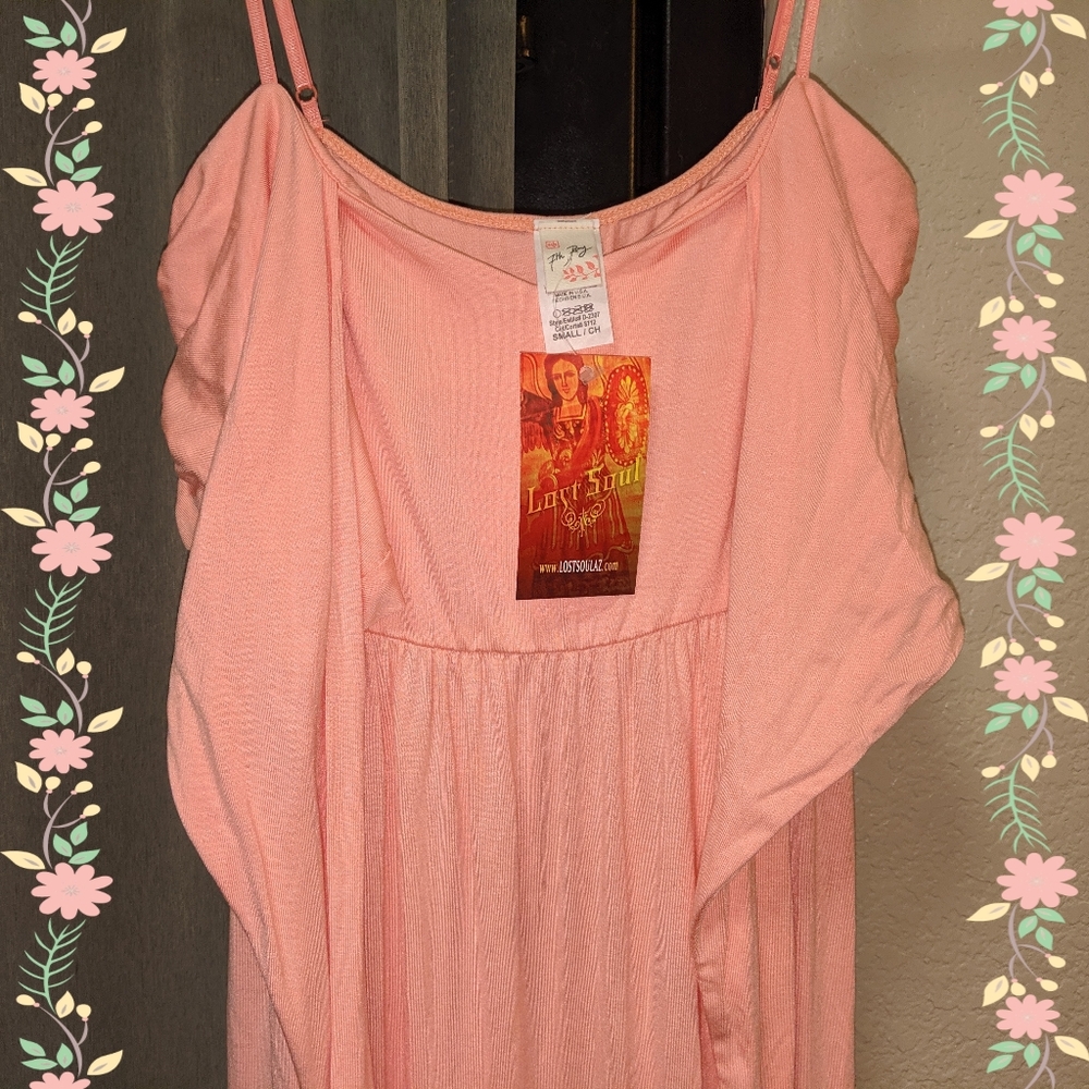 NWT 7th Roy Ruffled Maxi Dress S - Picture 2 of 4
